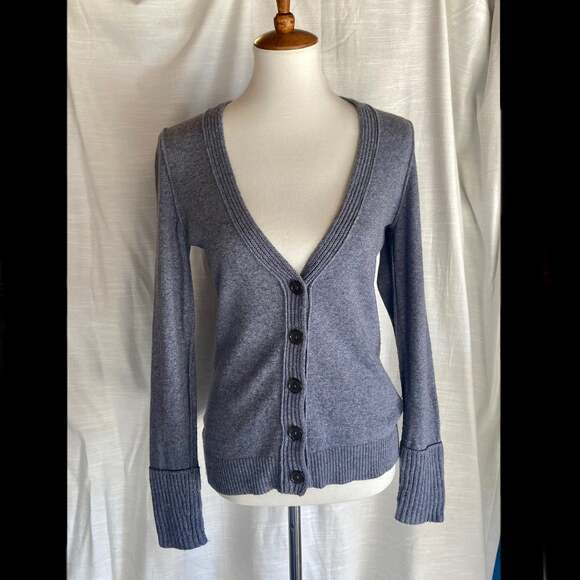 Banana Republic Wool Blend Button Up Cardigan - Picture 2 of 7